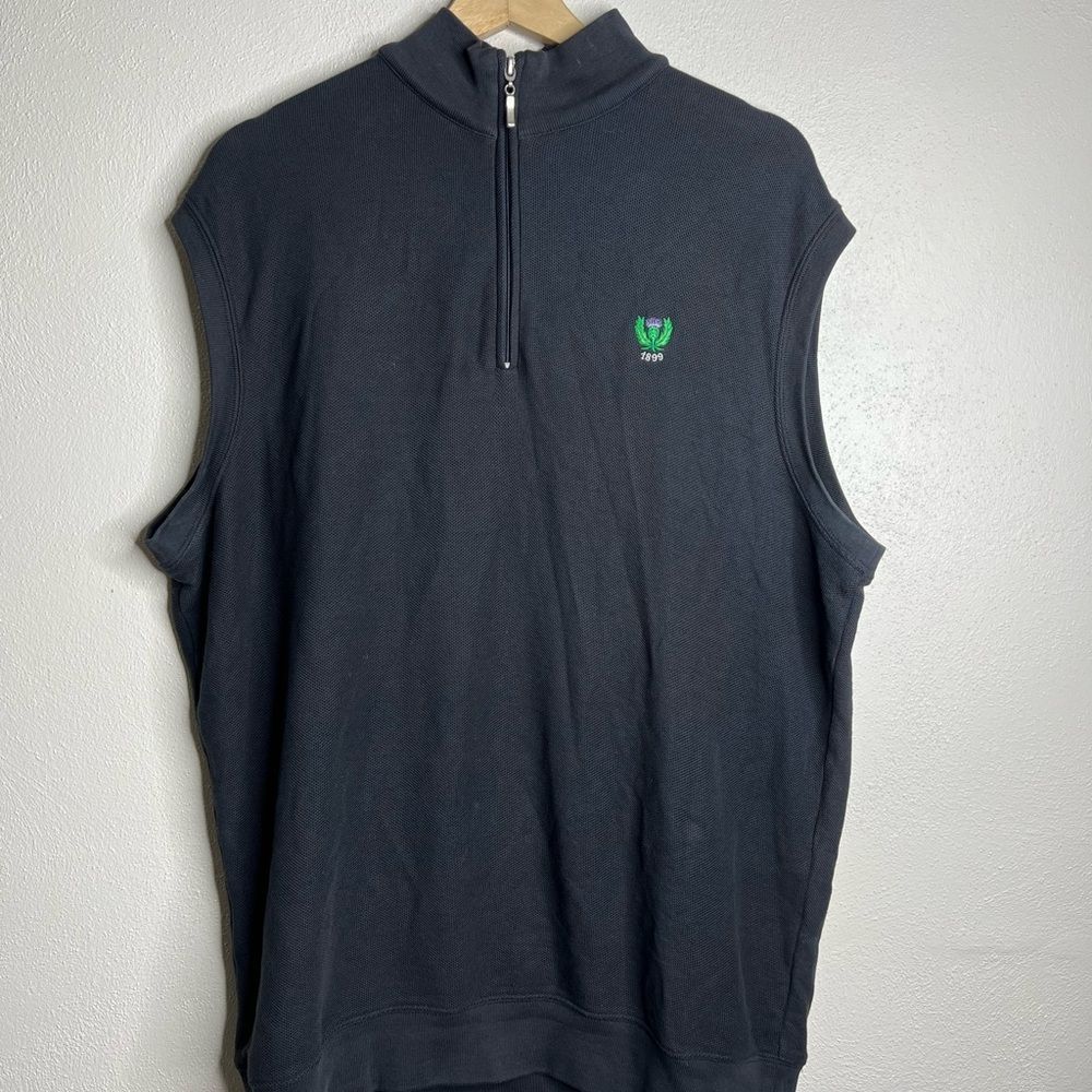 Peter Millar Black Sleeveless Vest (Garden City Men’s Club/Golf Club)